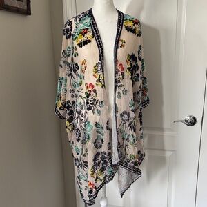 Free People Floral Kimono - Multicolor